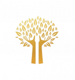Goldene Hände Logo