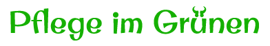 Pflege im Grünen Logo
