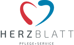 Logo Pflege + Service Herzblatt