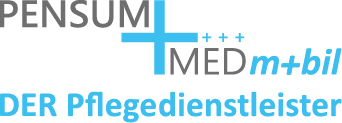 Pensum MED mobil Logo