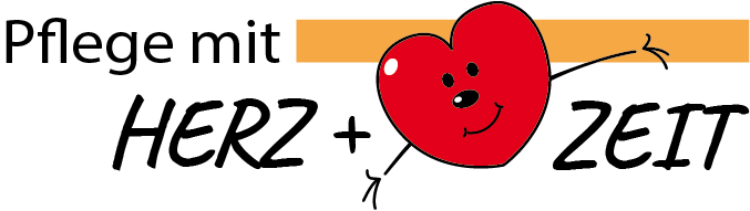 Pflege mit Herz + Zeit Logo