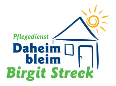 Daheim bleim Birgit Streck Logo