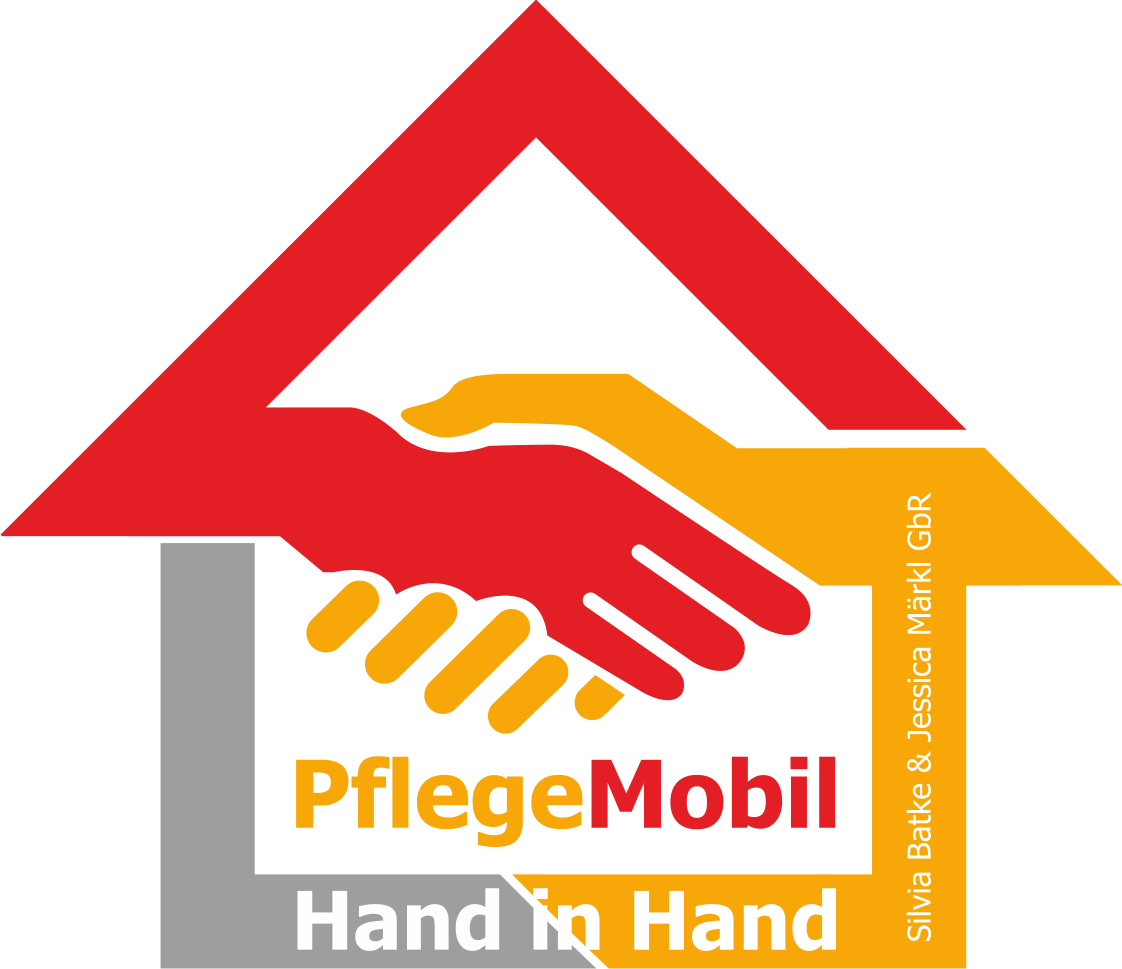PflegeMobil Hand in Hand Logo