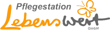 Pflegestation Lebenswert Logo