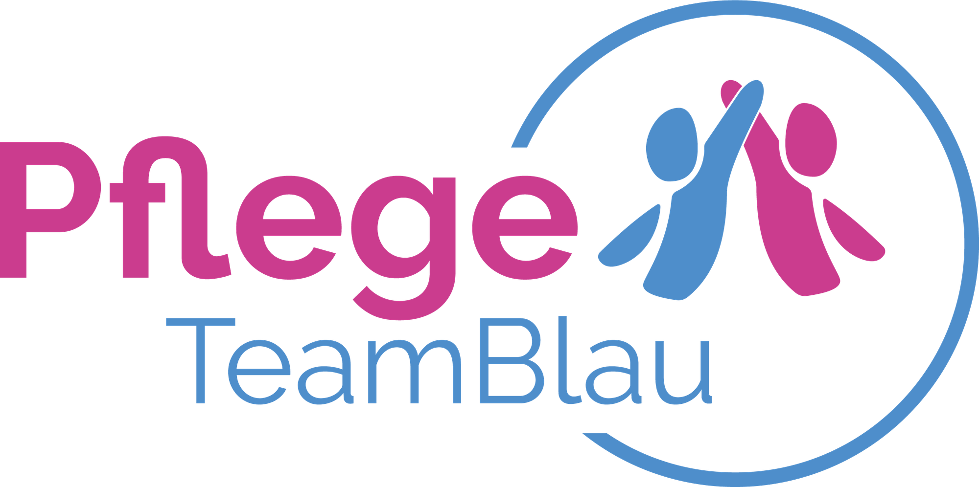 PflegeTeamBlau Logo