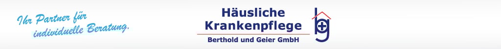 Häusliche Krankenpflege Berthold und Geier Logo