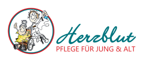 Herzblut Pflege für Jung und Alt Logo