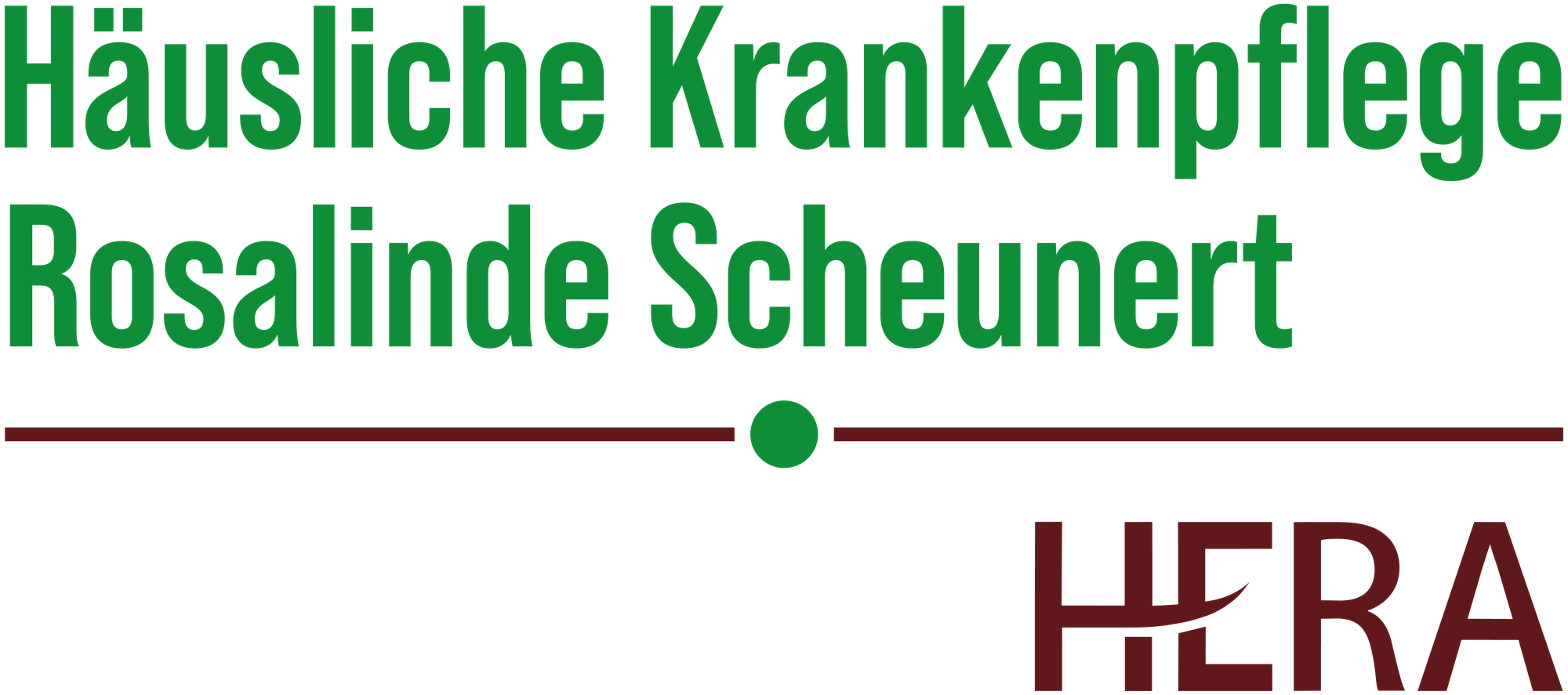Häusliche Krankenpflege Rosalinde Scheunert Logo
