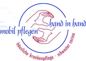 mobil pflegen hand in hand Carina Golkowski-Wieder Logo