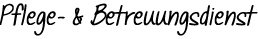 Pflege- und Betreuungsdienst Ettlingen Logo