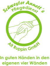 Schwester Annett&#39;s Pflegedienst Alt Ruppin Logo